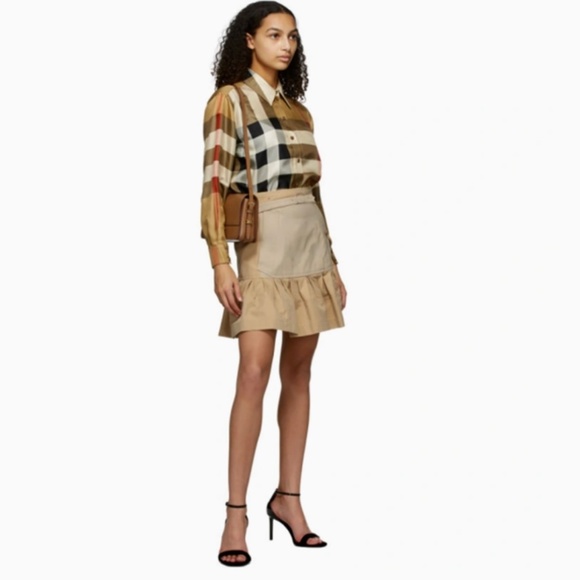 Burberry Grace Nutmeg Leather Shoulder Bag / Cross Body Bag - Picture 3 of 16